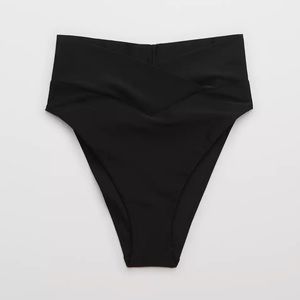 Size XL Crossover High Cut Cheeky Bikini Bottom